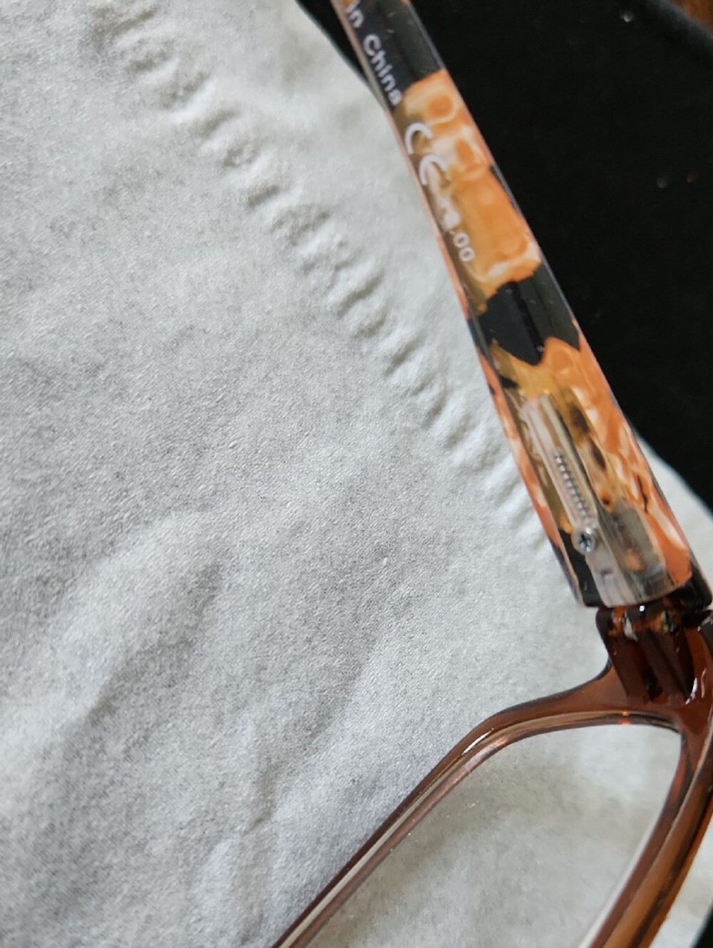 NEW Women Reading Glasses 2 Pairs Ladies Brown Spring Hinge Sides Readers 2.0 - Picture 8 of 10